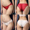 WHITE FANG Floral Lace Size TT23S5 of Women's Underwear, 5-Piece Set, Sexy, L, (Set 5)