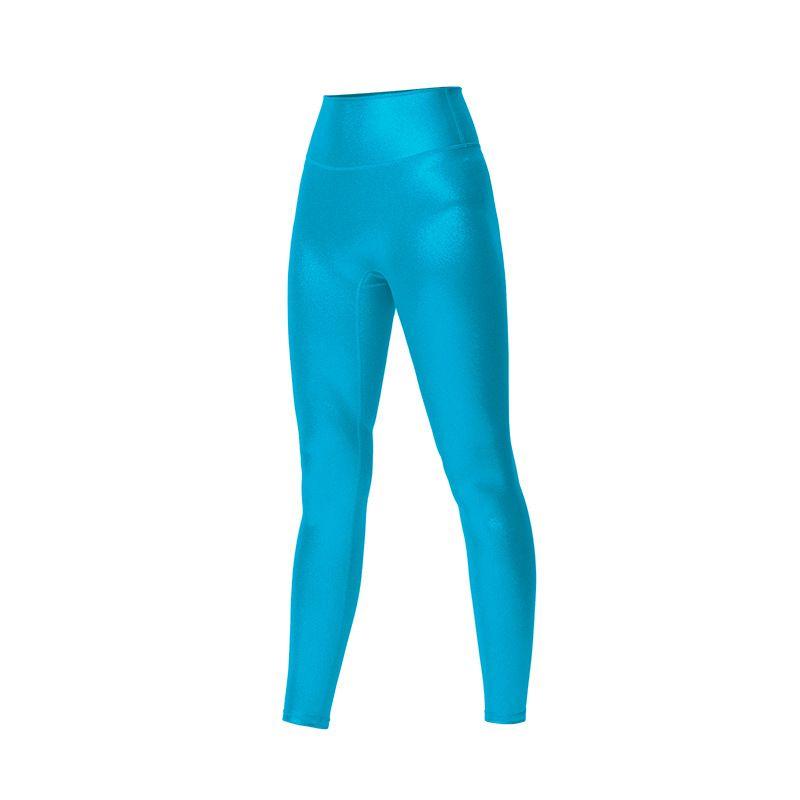 

Export Spring/Summer New Arrival Internet Celebrity Inner View Stream Shining Bronzing Yoga Running Fitness Sports Yoga Long Pants Outwear Green Elf L