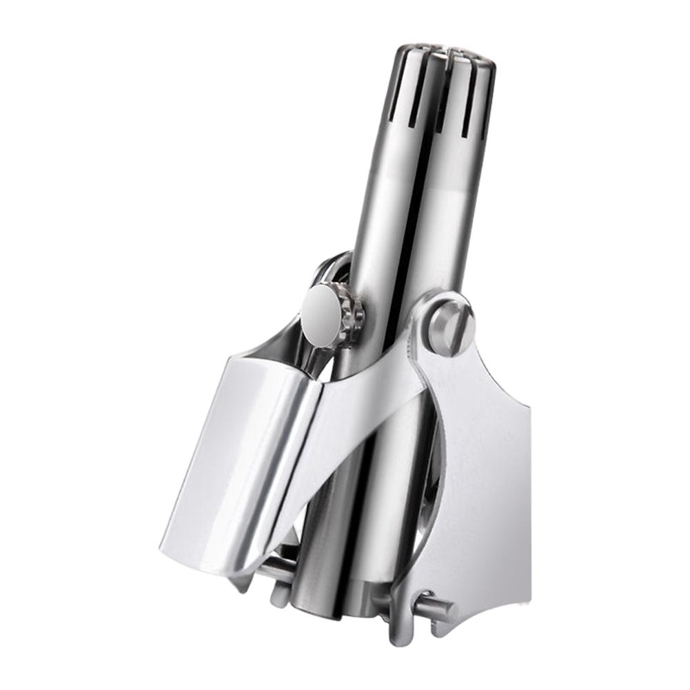 

Триммер для волос в носу Очиститель для мужчин женщин Нержавеющая сталь Ручной Механический Бритва для бритья Моющиеся Инструменты для удаления волос Съемный