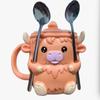 Engine V Cup V Creative Mug Resin Crafts High-end Niche Mechanical Engine Ornament