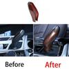 16-22 Cover Trim Brown Wood For BMW 7 Series Car Central Console Gear Shift Knob