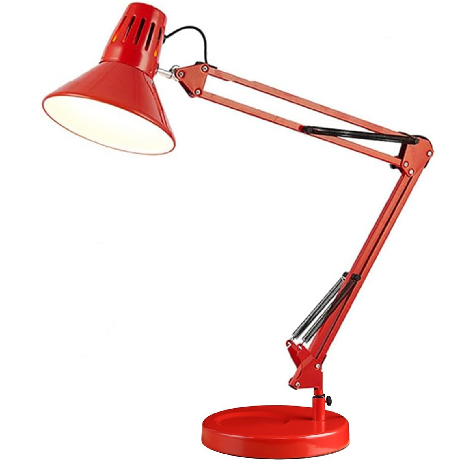 

Makilight Arm Lamp, 12W LED Bulb Included, Desk Light, Eye-Care LED Stand, E27 Base, 3 Color Temperature Settings, Desk Lamp, Outlet Operated,