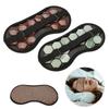 Natural Jade Stone Germanium Eye Mask Magnet Therapy Sleeping Eyeshade Health Care