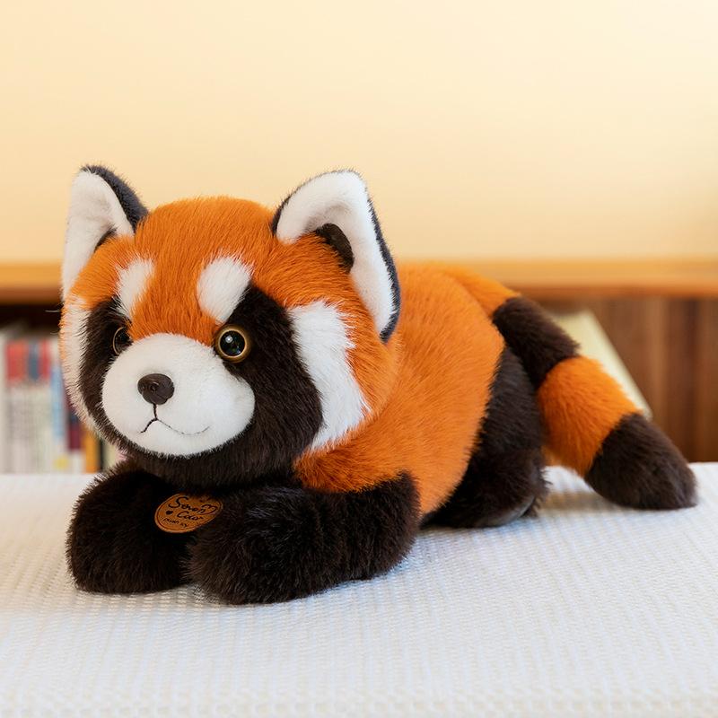 

Милые ленивые маленькие плюшевые игрушки панды детская подушка для сна милый питомец украшение для дома сувениры из зоопарка 25cm【0.28kg】