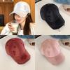 Baseball Denim Washed Cap With Wide Brim For Gift For Teens Protections Sun