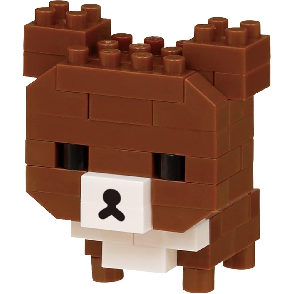 Kawada Nanoblock Mini Rilakkuma Vol. 2 Box Set 6 Pieces Collectible Building Blocks