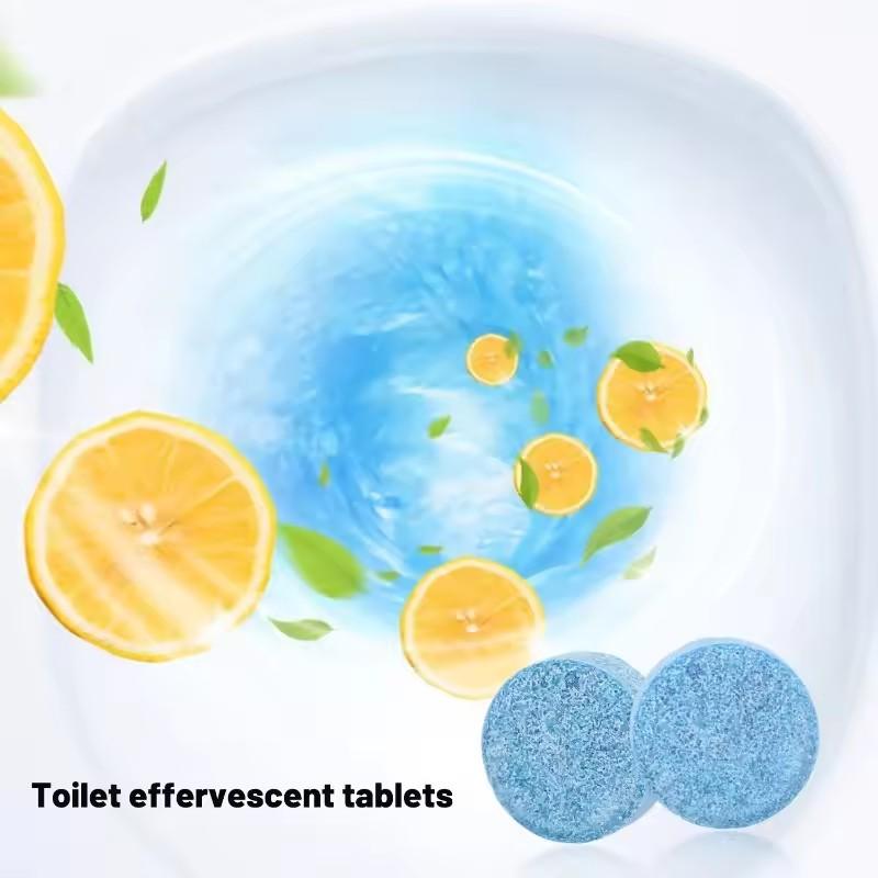 Powerful Toilet Cleaner for Descaling Deodorizing Long Lasting Effect Toilet Deodorizer Tablets for Bathroom