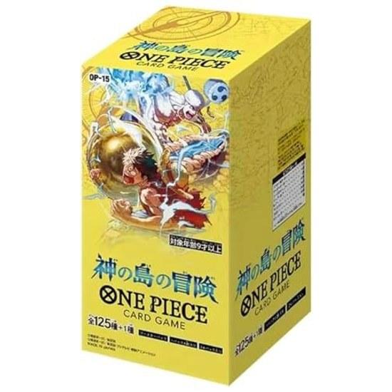 Scheduled release on February 28 pre-order item Unopened Box Adventure Gods Island OP-15 One Piece Card Game Booster Pack (Unopened Box) Game.