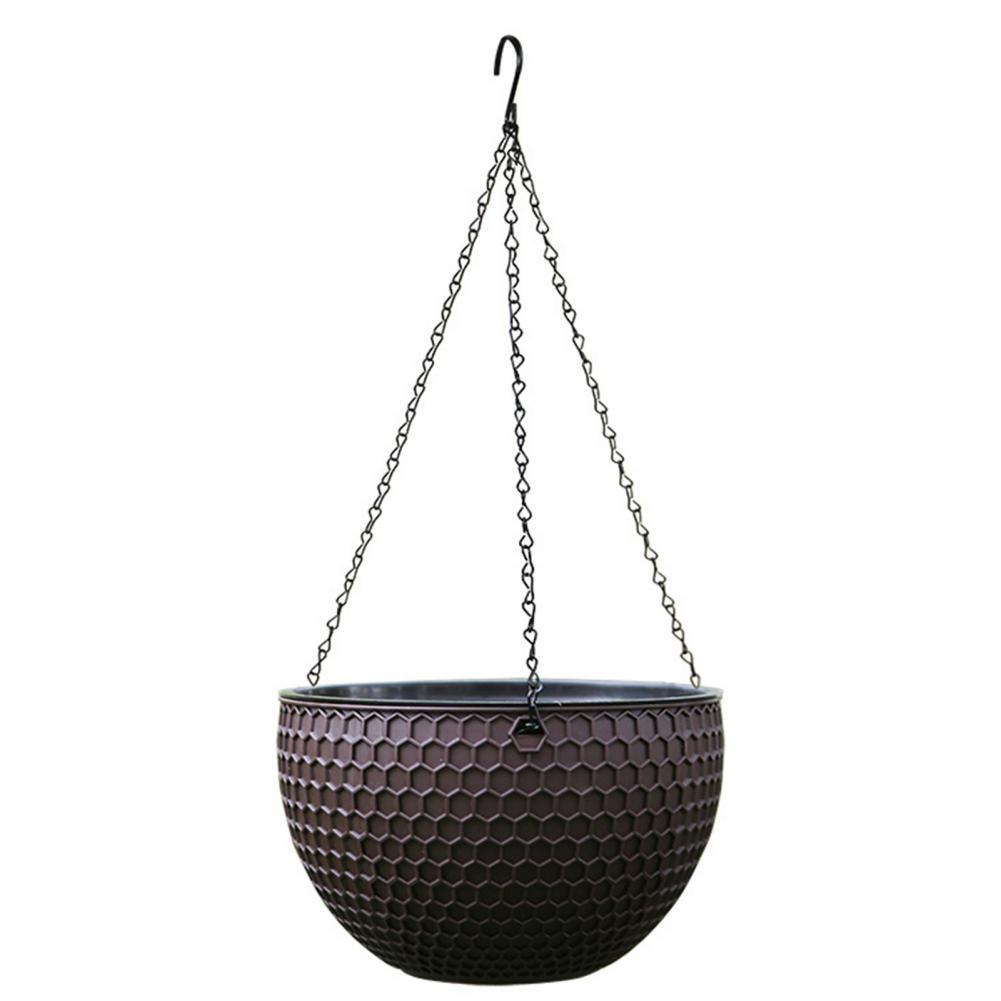 Kreativer Hängepflanztopf Wasserdichter Hängeblumenkorb Outdoor Garten Hängepflanztopf für Garten Pflanzenaufhänger