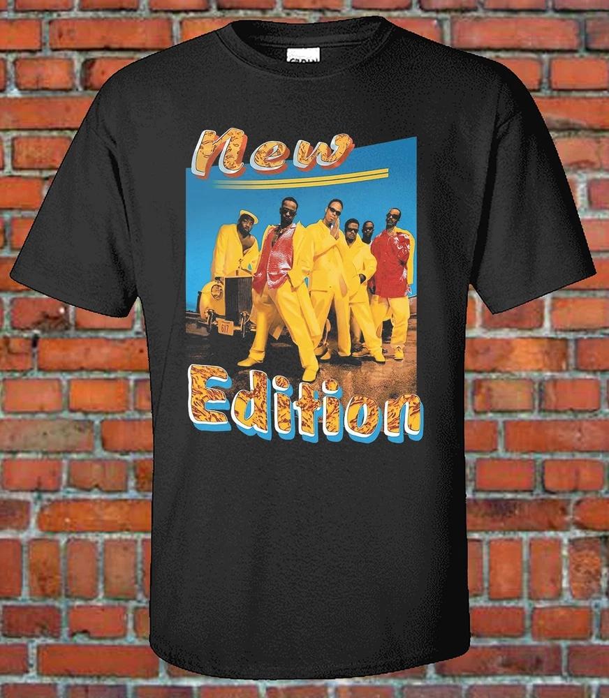 Vintage Recreated New Edition 90s Style Bootleg Tee Graphic TShirt M