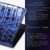 CLW Crocodile Leather Works Crocodile Bifold Wallet (Bill Compartment) Midnight Blue, Made In Japan, Men's, Cashless, Brand Name, Gift