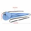 Reusable, Absorbent Cleaning Swab for Wind Instruments, Including Saxophone, Alto, Tenor Saxophone, and Flutes. Blue Maintenance Tool.
