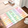 Popular Colorful Checkered Rugs Playful Mats Non Slip Soft Carpets Must Haves for Nurseries & Bright Decor Fans Home Decoration