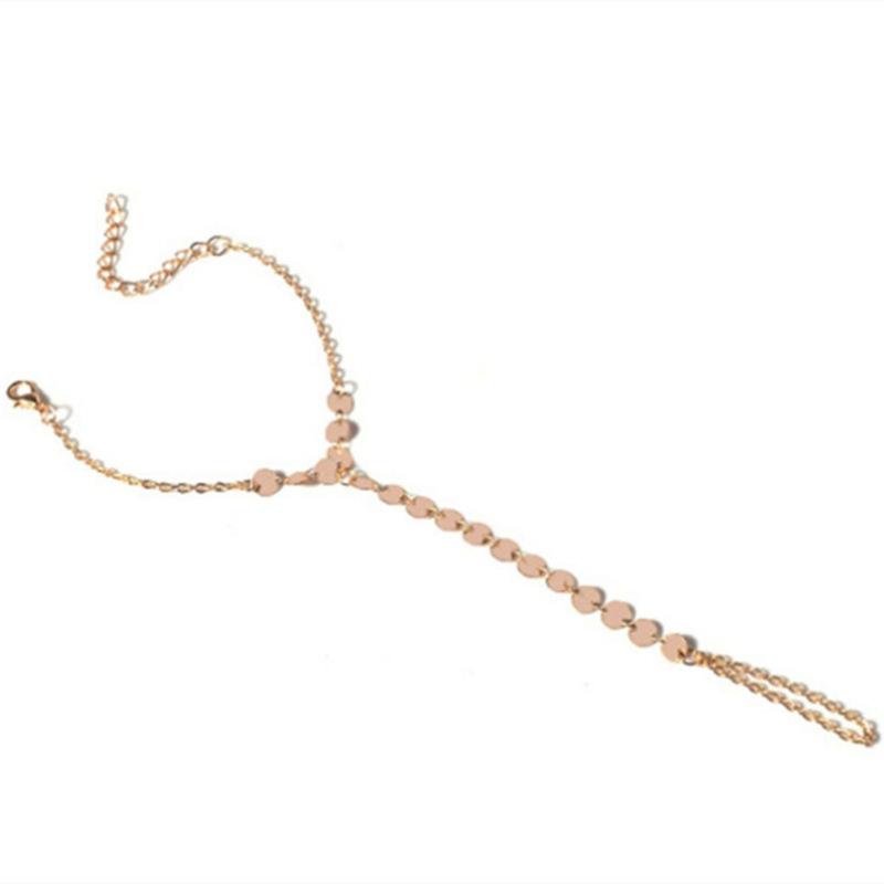 Fashion, Simple and Versatile Jewelry Women's Direct Supply, Popular Element Sequined Finger Bracelet