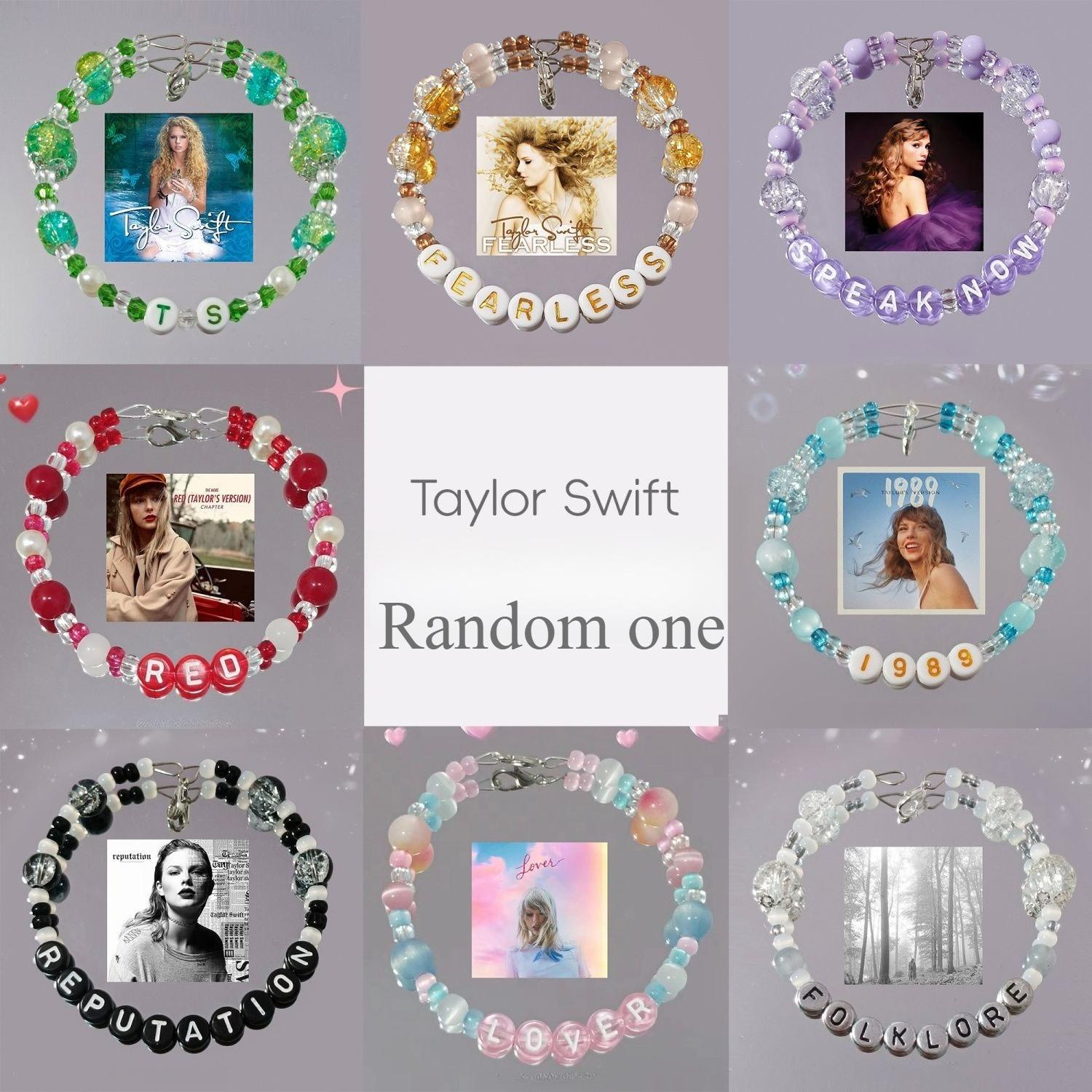 

Браслет дружбы Тейлор - сделай сам из бисера 11-й Специальный браслет для тура Eras Тейлор Random one