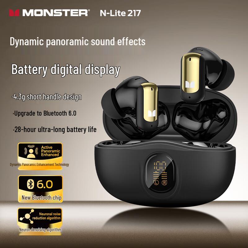 Monster True Wireless Bluetooth Earbuds
