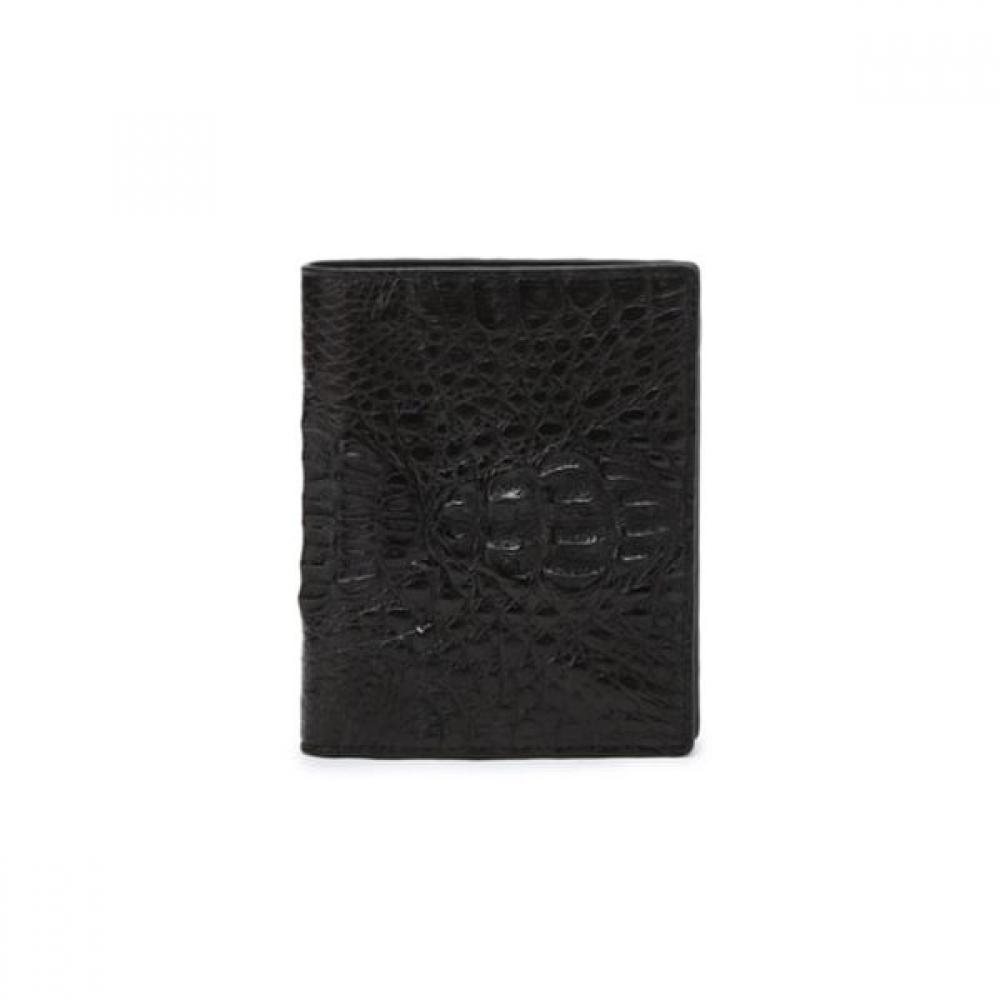 Daks Black Real Crocodile Wallet Dbwa6e712bk