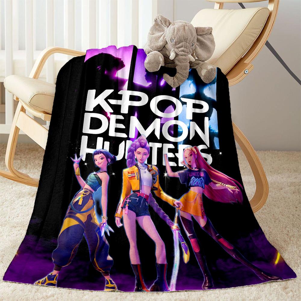 Fantasy Sword Dance Party Blanket Soft & Cozy Suitable for Seaside Bedding Office Chair for All Seasons Playful Design
