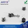 TS-G008 Tactile Switch 12x12x7.3mm, Square Head, Side Two-Pin, Bracketed Iron Cover, Reset Button