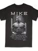 This Men's Printed T Shirt Features As Its Theme with Inspirational Quotes About Self-discipline and Boxing Elements