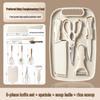 Multi-Functional Baby Food Cutting Board & Knife Set