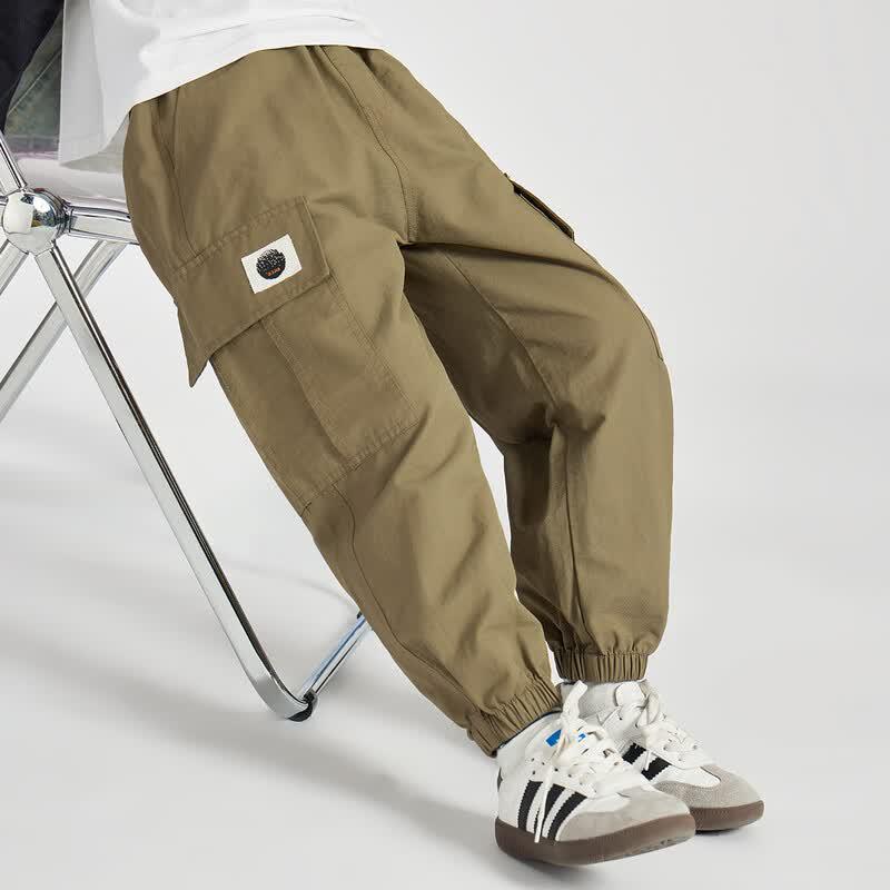 Duoduo's Boy's Outdoor Tapered Cargo Pants