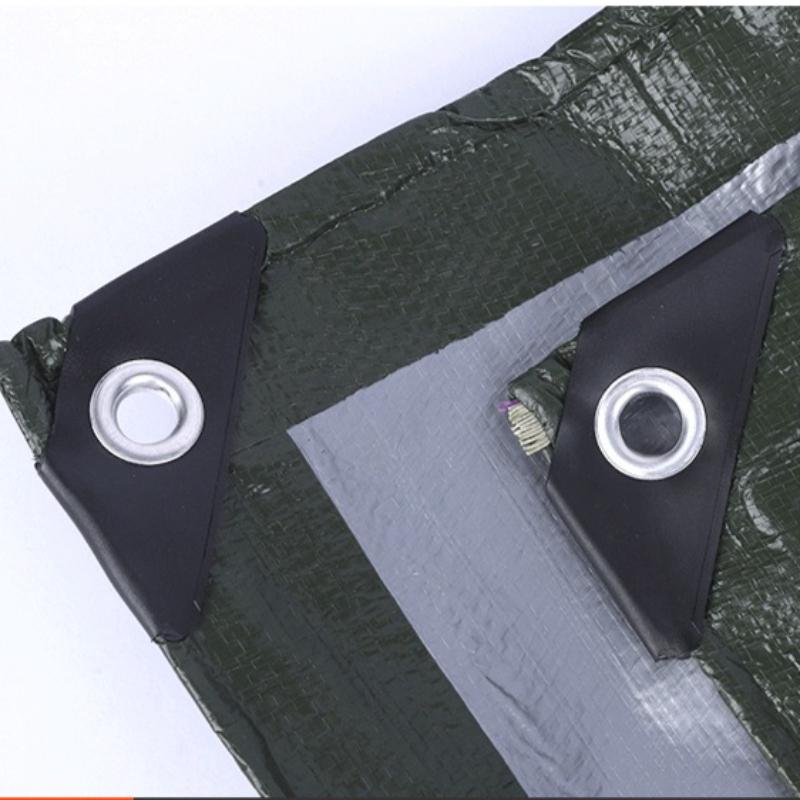 1pcs Outdoor PE Tarpaulins Waterproof Sunscreen Tarpaulin Wear Resistant Anti-aging Oilcloth Universal Covering Cloth for Construction Site Trucks