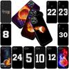 Number Football Basketball 10 24 Phone Cover Case for Samsung Galaxy A35 A36 A55 A26 A05 A06 A14 A50 A51 A53 A54 A12 A13 A23