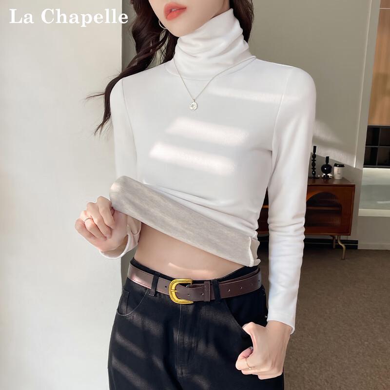 La Chapelle Women's Warm Turtleneck Base Layer Top