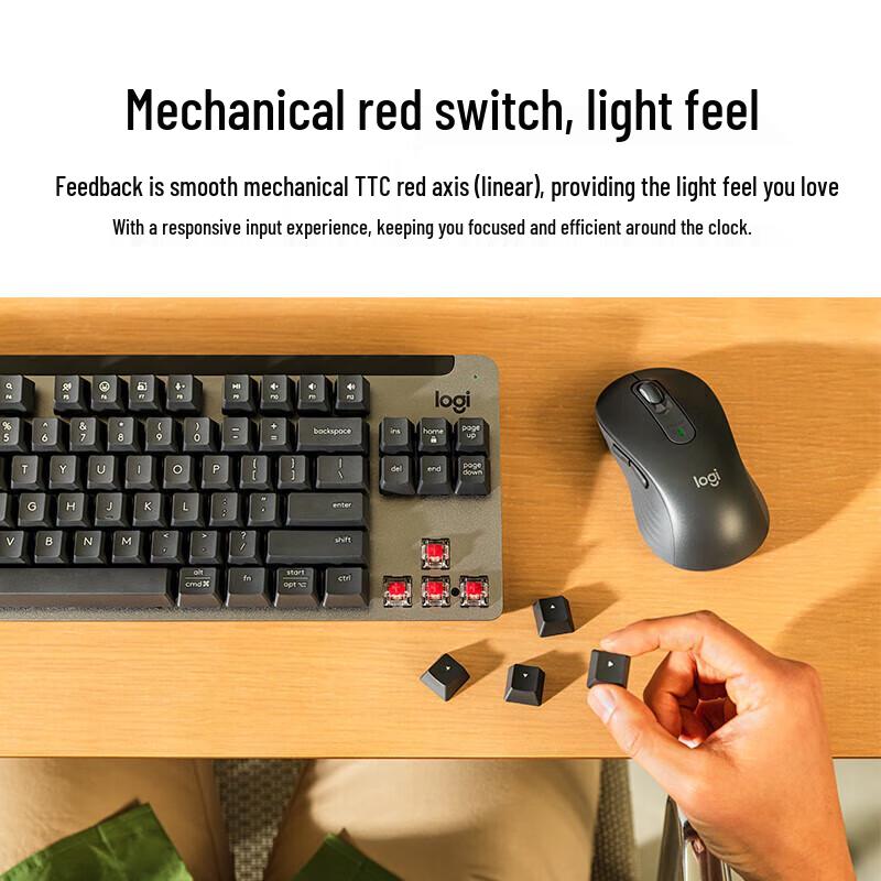 Logitech MK855 Wireless Keyboard and Mouse Combo
