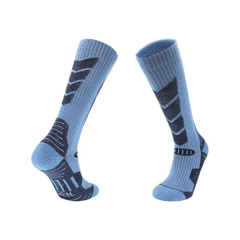 Men's Winter Ski Socks - Thick, Warm, Sweat-Absorbing, High Tube Acrylic Snow Sports Socks.
