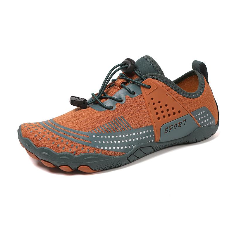 Couples' Stream-Tracing Shoes Outdoor Swimming and Wading Shoes Lightweight Quick-Dry Beach Shoes Hiking Five-Toe Mountaineering Shoes