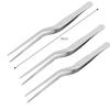Stainless Steel Food Clip Barbecue Tweezers, Portable Tools For Kitchen And Bar, Anti Slip Tweezers For Picnic Cooking
