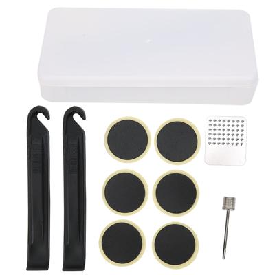 Bicycle Tire Repair Kit Puncture Repair Tool Tire LeverTyre PatchRaspGas Needle