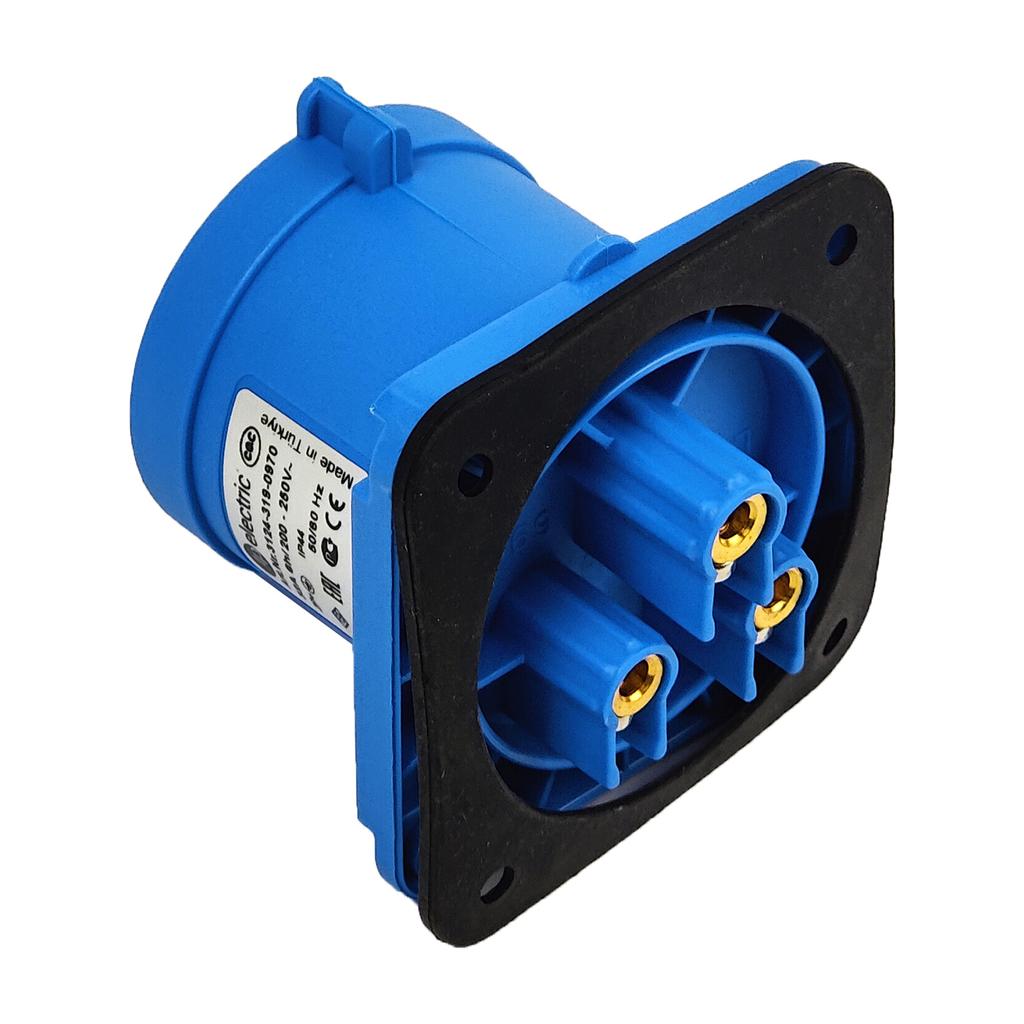 Wtyczka Tablicowa Kempingowa Prosta Cee 3P 32A 230V Ip44