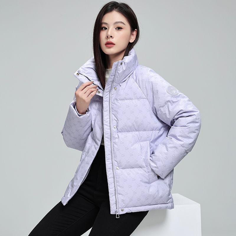 2025 Winter New Down Cotton Clothes Women's Short Bread Clothes Fashionable Loose Small Thickened Coat Tide