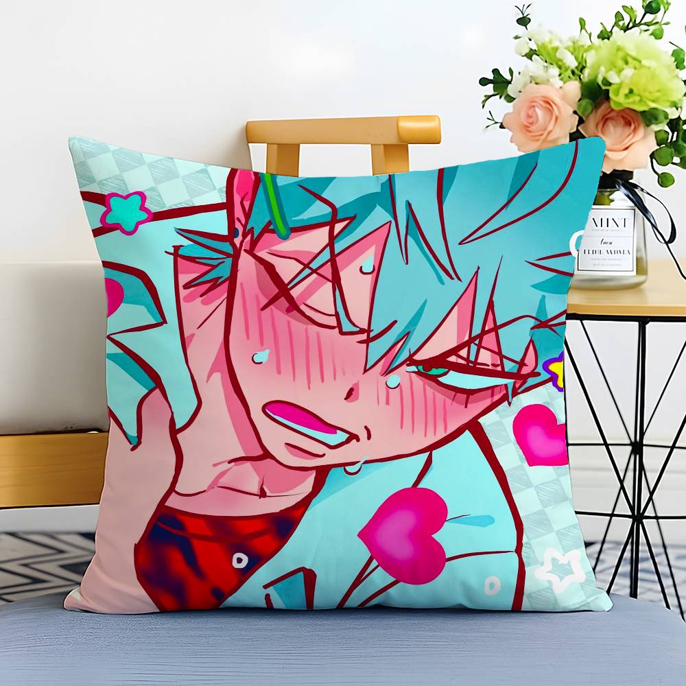 Family Love Anime A-Alien Stage-MT Pillow Case Printed Brushed Fleece Pillow Baby Skin-Touch Eco-Friendly Dye-Sublimat