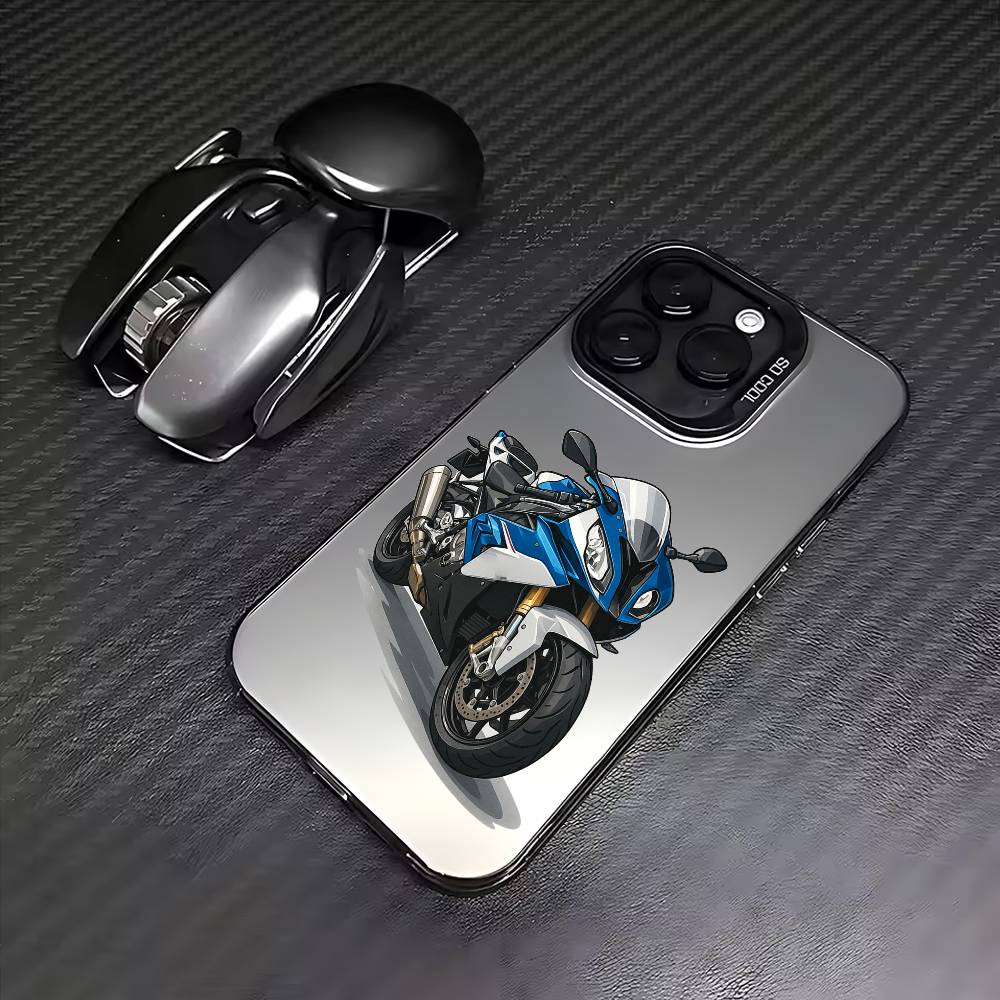 M-Motorcycles H-1000-rr Phone Case For iPhone 17,16,15,14,13,12,11 Plus,Pro Max,Colored Silver Phone Case iPhone12PRO