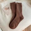 Thick Fuzzy Wool Socks Cashmere Long Socks Fashion Winter Warm Velvet Socks  For Women