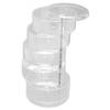 Rotatable Jewelry Box 5 Layer Transparent 360 Degree Rotation Space Saving Earring Jewelry Storage