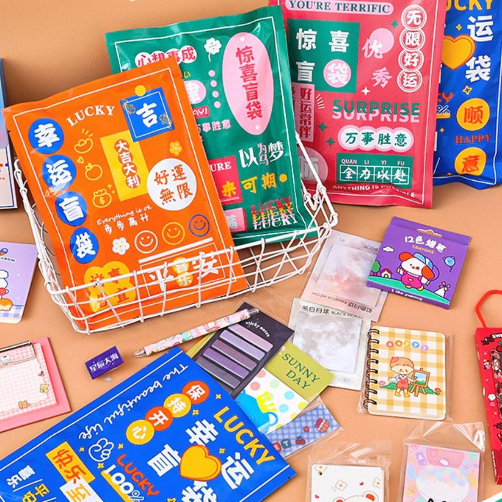School Supplies Stationery Lucky Bag Reward Xmas Stationery Set Stationery Set Bag  Christmas Gift
