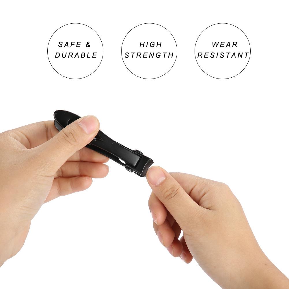 Stainless Steel Nail Clipper Portable Nail Cutter Trimmer Manicure Pedicure Tool Small Size