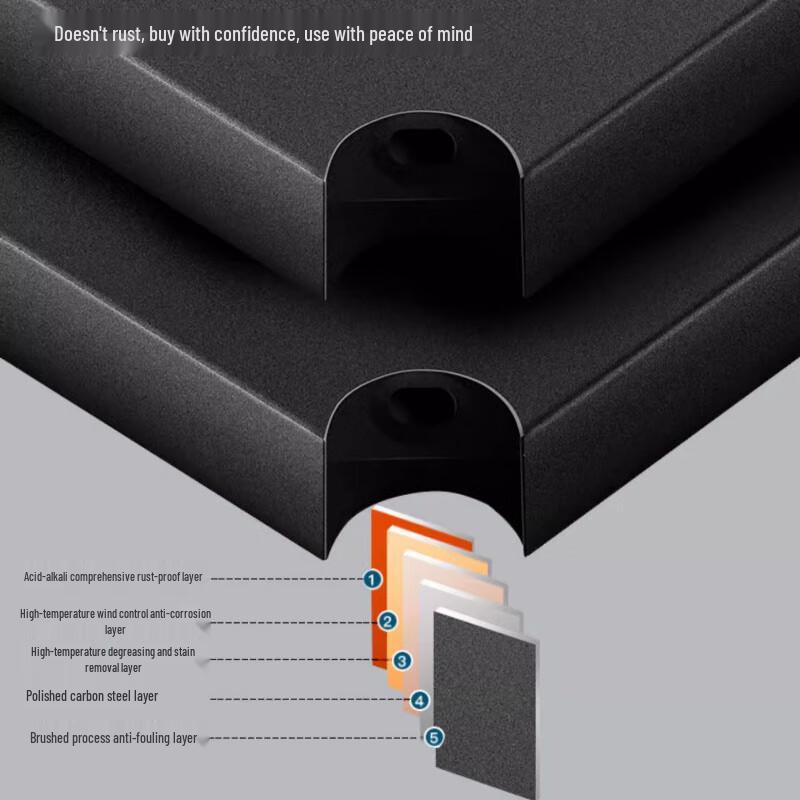 BeiYing Light Luxury Multi-layer Kitchen Storage Rack