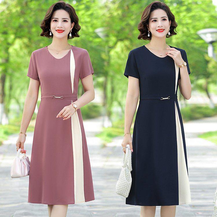 Elegante Vestido de Verano Tallas Grandes para Mujer – Elegante, Adelgazante y Sencillo