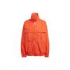 X Stella McCartney Einfarbige Webjacke mit Reißverschlusskragen Damenjacke Leuchtendes Chilirot HS0035