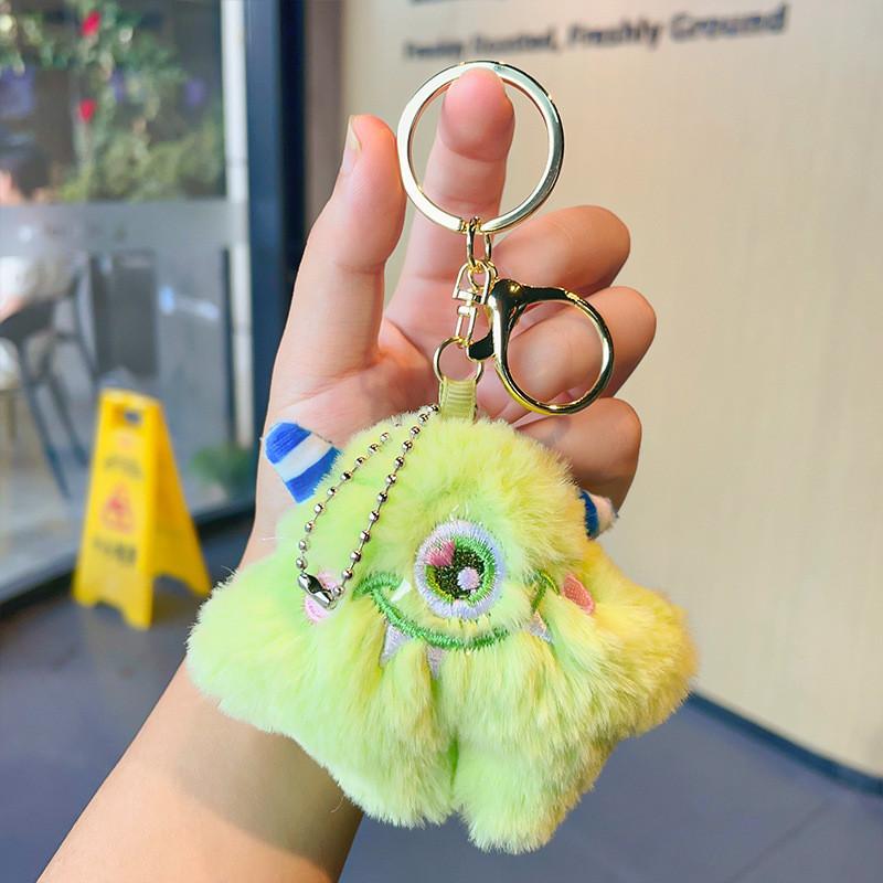 

Мягкий Милый И Большеглазый Плюшевый Брелок-Монстр Для Всех Подарочных Случаев зелёный