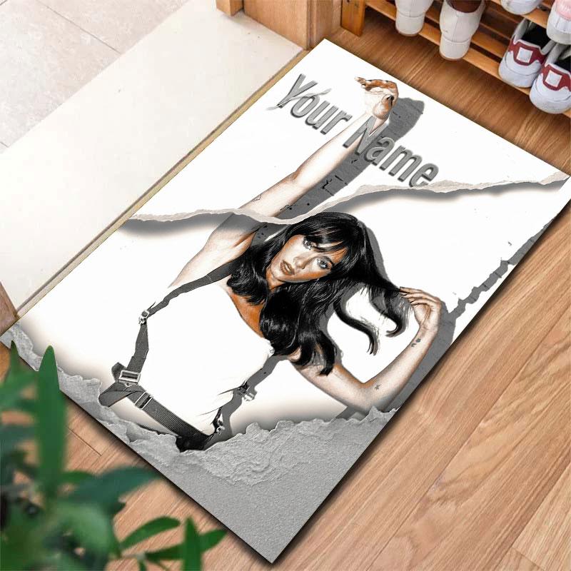 Aitana Custom Name Carpet Rug for Living Room Bedroom Home Sofa Decoration,Kids play Non-slip Floor Mat