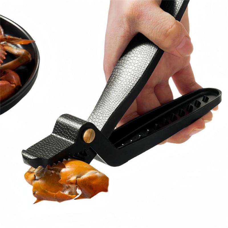 Seafood Eating Tool Professional Hairycrab Crackers and Picks Multifunctional Food Clip Metal Food Eating Utensils