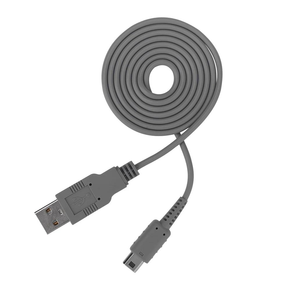 

1/2/3 шт. USB-кабель для зарядки игрового контроллера Nintendo WII U, кабель для передачи данных и питания, шнур для геймпада, линии питания консоли