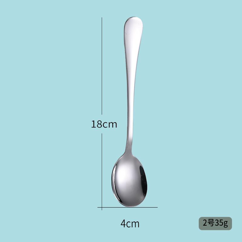Stainless Steel Tableware Western Knife and Fork Spoon Eating Spoon Soup Spoon Coffee Stirring Spoon Dessert Spoon Steak Knife and Fork